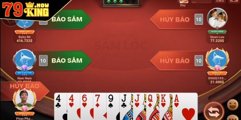 Bài Sâm 79King Trực Tuyến Hấp Dẫn Và Bí Quyết Cho Tân Thủ 1 Giới thiệu tổng quan về bài sâm 79King