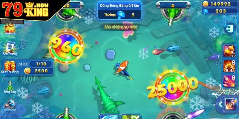 Những loài sinh vật đa dạng trong game bắn cá Boss