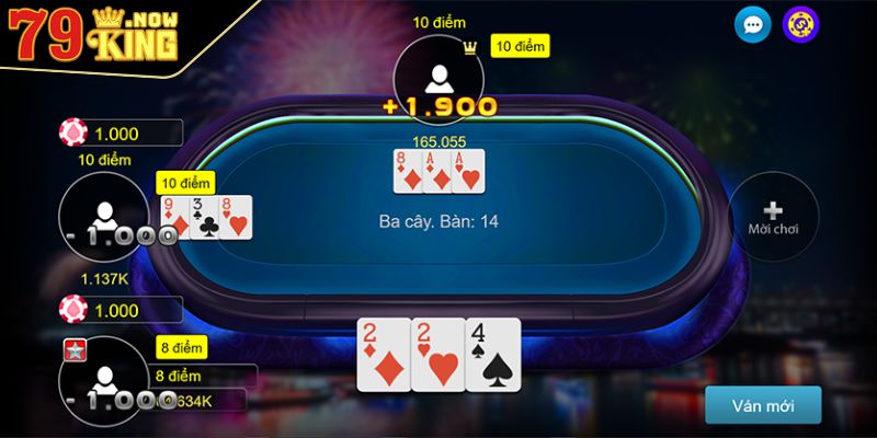 Luật chơi cần biết của game bài 3 cây